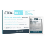 Densmore stériblef lingettes hygiène périoculaire, infection, allergie - 14 unités Densmore stériblef lingettes hygiène périoculaire, infection, allergie - 14 unités