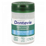 Dentavie dentifrice � croquer fra�cheur menthol bio 60 comprim�s