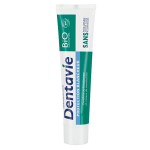 Dentavie dentifrice protection blancheur bicarbonate et cristaux de menthol bio 75ml Dentavie dentifrice protection blancheur bicarbonate et cristaux de menthol bio 75ml