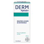 Derm hydralin solution lavante au glycocolle 200ml