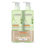 A - derma exomega control gel lavant Émollient anti - grattage 2 en 1 lot de 2 x 500ml A - derma exomega control gel lavant Émollient anti - grattage 2 en 1 lot de 2 x 500ml