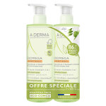 A - derma exomega control gel lavant Émollient anti - grattage 2 en 1 lot de 2 x 500ml A - derma exomega control gel lavant Émollient anti - grattage 2 en 1 lot de 2 x 500ml