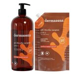 Dermasens gel douche surgras 3 en 1 mono� 1l + recharge 900ml