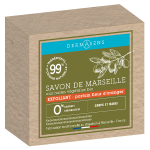 Dermasens savon de marseille solide bio exfoliant fleur d'oranger 100g Dermasens savon de marseille solide bio exfoliant fleur d'oranger 100g