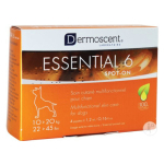 Dermoscent essential 6 soin de la peau et du pelage du chien de 10 � 20kg spot on 4 x 1, 2ml