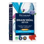 Dietaroma drain'ideal d�tox bio 20 ampoules de 15 ml