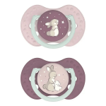 Difrax sucettes dynamiques night&day phosphorescentes 6 + mois