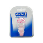 Dodie attache - sucette ruban motif c?ur Dodie attache - sucette ruban motif c?ur