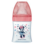 Dodie biberon initiation + anti - coliques 3 vitesses + 0m rose minnie 150ml