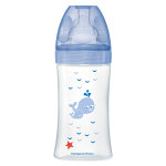 Dodie biberon sensation + anti - coliques + 0m baleine 270ml
