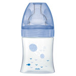 Dodie biberon sensation + anti - coliques + 0m tortue bleu 150ml