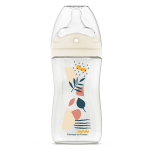 Dodie biberon ttine multi - perfore anti - colique rose 270ml