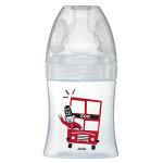 Dodie biberon sensation + anti - coliques en verre + 0m london 150ml
