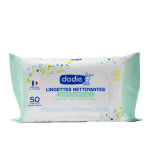 Dodie hygine & soin lingettes nettoyantes bio 50 units