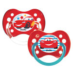 Dodie sucette anatomique + 6m cars lot de 2 Dodie sucette anatomique + 6m cars lot de 2