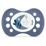 Dodie sucette anatomique nuit + 0m lune bleu