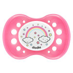 Dodie sucette anatomique nuit + 18m nuage rose