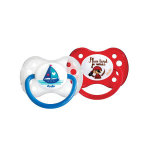Dodie sucette anatomique silicone bateau et pirate + 6m lot de 2 Dodie sucette anatomique silicone bateau et pirate + 6m lot de 2