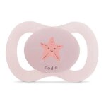 Dodie sucette anatomique single 0 � 2 mois newborn coloris rose n4