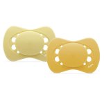 Dodie sucette anatomique eco - conue + 0m jaune lot de 2