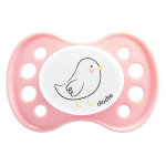 Dodie sucette anatomique naissance + 0m oiseau rose Dodie sucette anatomique naissance + 0m oiseau rose