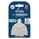 Dodie ttine multi - perfore anti - colique + 3m dbit 2