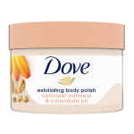 Dove gommage corps doux  l'avoine collodale et huile de calendula