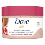 Dove gommage corps intensit� mod�r�e aux p�pins de grenade et beurre de karit�