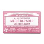 Dr bronners pain de savon fleur de cerisier 140g