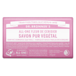 Dr bronners pain de savon fleur de cerisier 140g