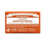 Dr bronner's savon pur v�g�tal eucalyptus 140g