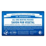 Dr bronner's savon pur v�g�tal menthe poivr�e 140g