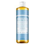 Dr bronner's savon pur v�g�tal non parfum� 18 en 1  473ml