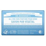 Dr bronner's savon pur v�g�tal non parfum� pour b�b� 140g