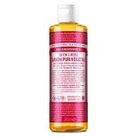 Dr bronner's rose savon liquide rose 240 ml