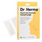 Dr. herma patch large anti - boutons boite de 10
