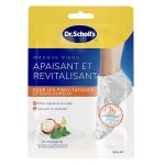 Dr. scholl's masque pieds apaisant et revitalisant - 1 paire Dr. scholl's masque pieds apaisant et revitalisant - 1 paire