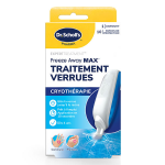 Dr. scholl's traitement verrues - freeze away max - cryothrapie