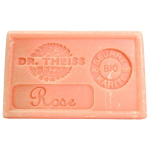 Dr theiss savon de marseille - rose + beurre de karit bio 125g
