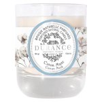 Durance coton musc bougie naturelle parfum�e 180g