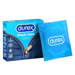 Durex classic jeans confort et confiance 3 préservatifs lubrifiés Durex classic jeans confort et confiance 3 préservatifs lubrifiés