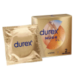 Durex nude prservatif ultra fin extra large 2 units