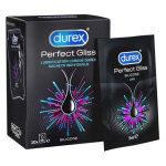 Durex perfect gliss gel lubrifiant longue durée 10 sachets individuels Durex perfect gliss gel lubrifiant longue durée 10 sachets individuels