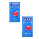 Durex pr�servatifs love 6 pr�servatifs lot de 2 boites