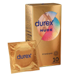 Durex préservatifs nude - 10 préservatifs extra fins sensation peau contre peau Durex préservatifs nude - 10 préservatifs extra fins sensation peau contre peau