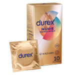 Durex prservatifs nude sans latex - 10 prservatifs sensation peau contre peau