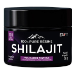 Eafit shilajit r�sine pure 500mg energie concentration 50g 100 jours