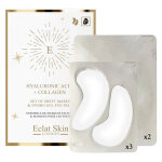 Eclat skin london coffret acide hyaluronique & collagne 2 masques visage & 3 patchs yeux