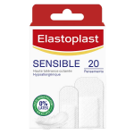 Elastoplast sensible pansement blanc 20 unités Elastoplast sensible pansement blanc 20 unités