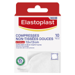 Elastoplast premiers secours compresse non - tissée douce 10 unités Elastoplast premiers secours compresse non - tissée douce 10 unités